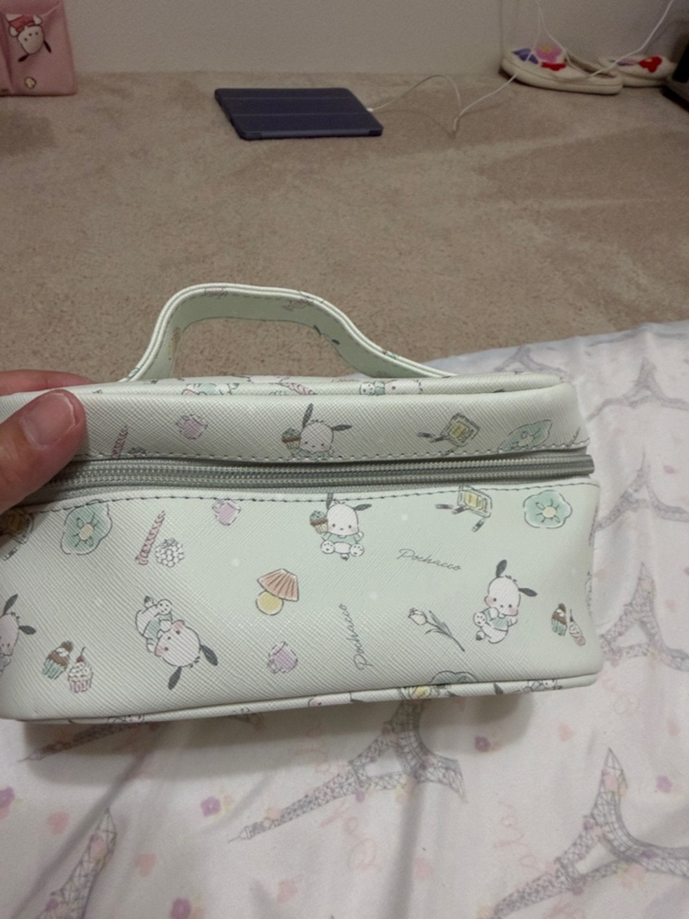 Mini travel size make- up Pochacco bag